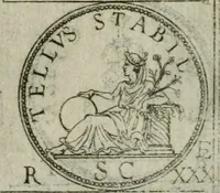 Picture 128 of 148 from Discorsi del S. Don Antonio Agostini sopra le medaglie et altre anticaglie divisi in XI dialoghi : tradotti dalla lingua spagnuola nell'italiana con l'aggiunta di molti ritratti di belle, et rare medaglie .. (1592), leaf 74