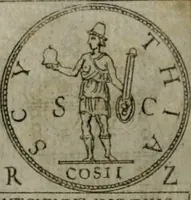 Picture 130 of 148 from Discorsi del S. Don Antonio Agostini sopra le medaglie et altre anticaglie divisi in XI dialoghi : tradotti dalla lingua spagnuola nell'italiana con l'aggiunta di molti ritratti di belle, et rare medaglie .. (1592), leaf 75