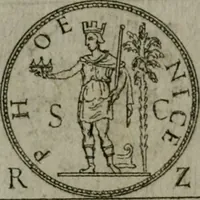 Picture 132 of 148 from Discorsi del S. Don Antonio Agostini sopra le medaglie et altre anticaglie divisi in XI dialoghi : tradotti dalla lingua spagnuola nell'italiana con l'aggiunta di molti ritratti di belle, et rare medaglie .. (1592), leaf 75