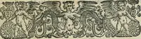 An illustration from Discorsi del S. Don Antonio Agostini sopra le medaglie et altre anticaglie divisi in XI dialoghi : tradotti dalla lingua spagnuola nell'italiana con l'aggiunta di molti ritratti di belle, et rare medaglie .. (1592)