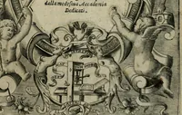 An illustration from Discorsi del sig. conte Guidobaldo Bonarelli ... in difesa del doppio amore della sua Celia (1612)