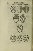 An illustration from Discorsi di Monsignore don Vincenzio Borghini : parte prima[-secunda] : la Recati a Luce da' deputati per suo testamento : con la tavola delle cose piu notabili (1584)