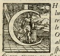 An illustration from Discorsi politici di Paolo Paruta : nei quali si considerano diversi fatti illustri e memorabili di principi e di republiche antiche e moderne : aggiontovi nel fine un suo soliloquio nelquale l'auttore fa un breve essame di tutto il corso della sua vita (1599)