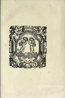 An illustration from Discorsi sopra i dialoghi di M. Speron Sperone : ne' qvali si ragiona della bellezza & della eccellenza de lor concetti (1561)