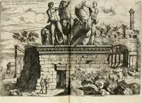 An illustration from Discorsi sopra l'antichità di Roma (1582)