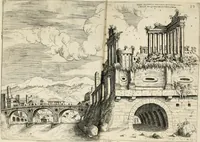 An illustration from Discorsi sopra l'antichità di Roma (1582)