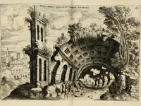 An illustration from Discorsi sopra l'antichità di Roma (1582)