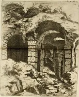 An illustration from Discorsi sopra l'antichità di Roma (1582)