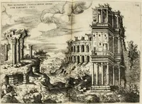 An illustration from Discorsi sopra l'antichità di Roma (1582)