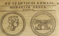 Picture 149 of 481 from Discorso della religione antica de Romani, insieme vn'altro Discorso della castrametatione, et disciplina militare, bagni, & essercitij antichi di detti Romani; (1569), leaf 100