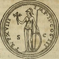 Picture 155 of 481 from Discorso della religione antica de Romani, insieme vn'altro Discorso della castrametatione, et disciplina militare, bagni, & essercitij antichi di detti Romani; (1569), leaf 105