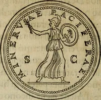 Picture 156 of 481 from Discorso della religione antica de Romani, insieme vn'altro Discorso della castrametatione, et disciplina militare, bagni, & essercitij antichi di detti Romani; (1569), leaf 105