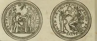 An illustration from Discorso della religione antica de Romani, insieme vn'altro Discorso della castrametatione, et disciplina militare, bagni, & essercitij antichi di detti Romani; (1569)