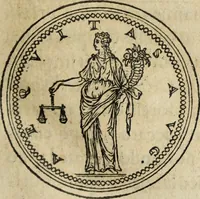 An illustration from Discorso della religione antica de Romani, insieme vn'altro Discorso della castrametatione, et disciplina militare, bagni, & essercitij antichi di detti Romani; (1569)