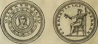 An illustration from Discorso della religione antica de Romani, insieme vn'altro Discorso della castrametatione, et disciplina militare, bagni, & essercitij antichi di detti Romani; (1569)