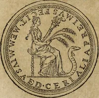An illustration from Discorso della religione antica de Romani, insieme vn'altro Discorso della castrametatione, et disciplina militare, bagni, & essercitij antichi di detti Romani; (1569)