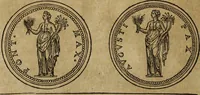 Picture 224 of 481 from Discorso della religione antica de Romani, insieme vn'altro Discorso della castrametatione, et disciplina militare, bagni, & essercitij antichi di detti Romani; (1569), leaf 143