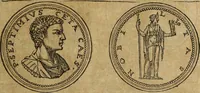 An illustration from Discorso della religione antica de Romani, insieme vn'altro Discorso della castrametatione, et disciplina militare, bagni, & essercitij antichi di detti Romani; (1569)
