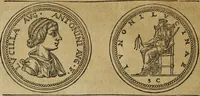 An illustration from Discorso della religione antica de Romani, insieme vn'altro Discorso della castrametatione, et disciplina militare, bagni, & essercitij antichi di detti Romani; (1569)