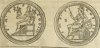 An illustration from Discorso della religione antica de Romani, insieme vn'altro Discorso della castrametatione, et disciplina militare, bagni, & essercitij antichi di detti Romani; (1569)