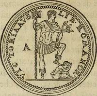 Picture 276 of 481 from Discorso della religione antica de Romani, insieme vn'altro Discorso della castrametatione, et disciplina militare, bagni, & essercitij antichi di detti Romani; (1569), leaf 177