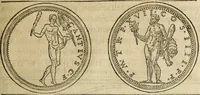 Picture 287 of 481 from Discorso della religione antica de Romani, insieme vn'altro Discorso della castrametatione, et disciplina militare, bagni, & essercitij antichi di detti Romani; (1569), leaf 182