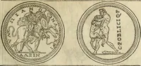 Picture 288 of 481 from Discorso della religione antica de Romani, insieme vn'altro Discorso della castrametatione, et disciplina militare, bagni, & essercitij antichi di detti Romani; (1569), leaf 182