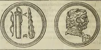 Picture 291 of 481 from Discorso della religione antica de Romani, insieme vn'altro Discorso della castrametatione, et disciplina militare, bagni, & essercitij antichi di detti Romani; (1569), leaf 185