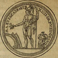 Picture 322 of 481 from Discorso della religione antica de Romani, insieme vn'altro Discorso della castrametatione, et disciplina militare, bagni, & essercitij antichi di detti Romani; (1569), leaf 207