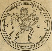 Picture 327 of 481 from Discorso della religione antica de Romani, insieme vn'altro Discorso della castrametatione, et disciplina militare, bagni, & essercitij antichi di detti Romani; (1569), leaf 208