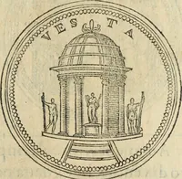 An illustration from Discorso della religione antica de Romani, insieme vn'altro Discorso della castrametatione, et disciplina militare, bagni, & essercitij antichi di detti Romani; (1569)