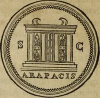 An illustration from Discorso della religione antica de Romani, insieme vn'altro Discorso della castrametatione, et disciplina militare, bagni, & essercitij antichi di detti Romani; (1569)
