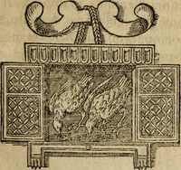 An illustration from Discorso della religione antica de Romani, insieme vn'altro Discorso della castrametatione, et disciplina militare, bagni, & essercitij antichi di detti Romani; (1569)