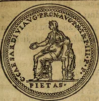 An illustration from Discorso della religione antica de Romani, insieme vn'altro Discorso della castrametatione, et disciplina militare, bagni, & essercitij antichi di detti Romani; (1569)