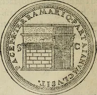An illustration from Discorso della religione antica de Romani, insieme vn'altro Discorso della castrametatione, et disciplina militare, bagni, & essercitij antichi di detti Romani; (1569)