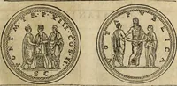 Picture 382 of 481 from Discorso della religione antica de Romani, insieme vn'altro Discorso della castrametatione, et disciplina militare, bagni, & essercitij antichi di detti Romani; (1569), leaf 252