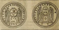 An illustration from Discorso della religione antica de Romani, insieme vn'altro Discorso della castrametatione, et disciplina militare, bagni, & essercitij antichi di detti Romani; (1569)