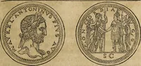 An illustration from Discorso della religione antica de Romani, insieme vn'altro Discorso della castrametatione, et disciplina militare, bagni, & essercitij antichi di detti Romani; (1569)