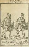An illustration from Discorso della religione antica de Romani, insieme vn'altro Discorso della castrametatione, et disciplina militare, bagni, & essercitij antichi di detti Romani; (1569)