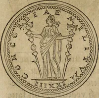 Picture 36 of 481 from Discorso della religione antica de Romani, insieme vn'altro Discorso della castrametatione, et disciplina militare, bagni, & essercitij antichi di detti Romani; (1569), leaf 35