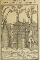 Picture 450 of 481 from Discorso della religione antica de Romani, insieme vn'altro Discorso della castrametatione, et disciplina militare, bagni, & essercitij antichi di detti Romani; (1569), leaf 352