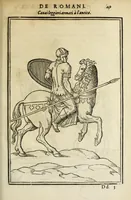 An illustration from Discorso della religione antica de Romani, insieme vn'altro Discorso della castrametatione, et disciplina militare, bagni, & essercitij antichi di detti Romani; (1569)