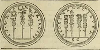 An illustration from Discorso della religione antica de Romani, insieme vn'altro Discorso della castrametatione, et disciplina militare, bagni, & essercitij antichi di detti Romani; (1569)