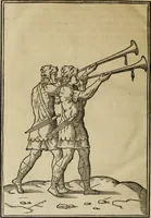 An illustration from Discorso della religione antica de Romani, insieme vn'altro Discorso della castrametatione, et disciplina militare, bagni, & essercitij antichi di detti Romani; (1569)