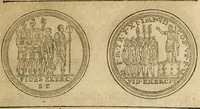 Picture 50 of 481 from Discorso della religione antica de Romani, insieme vn'altro Discorso della castrametatione, et disciplina militare, bagni, & essercitij antichi di detti Romani; (1569), leaf 42