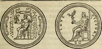 An illustration from Discorso della religione antica de Romani, insieme vn'altro Discorso della castrametatione, et disciplina militare, bagni, & essercitij antichi di detti Romani; (1569)