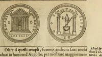An illustration from Discorso della religione antica de Romani, insieme vn'altro Discorso della castrametatione, et disciplina militare, bagni, & essercitij antichi di detti Romani; (1569)