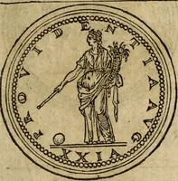 An illustration from Discorso della religione antica de Romani, insieme vn'altro Discorso della castrametatione, et disciplina militare, bagni, & essercitij antichi di detti Romani; (1569)