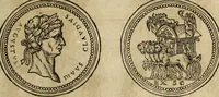 An illustration from Discorso della religione antica de Romani, insieme vn'altro Discorso della castrametatione, et disciplina militare, bagni, & essercitij antichi di detti Romani; (1569)