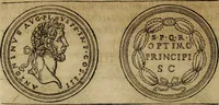 An illustration from Discorso della religione antica de Romani, insieme vn'altro Discorso della castrametatione, et disciplina militare, bagni, & essercitij antichi di detti Romani; (1569)